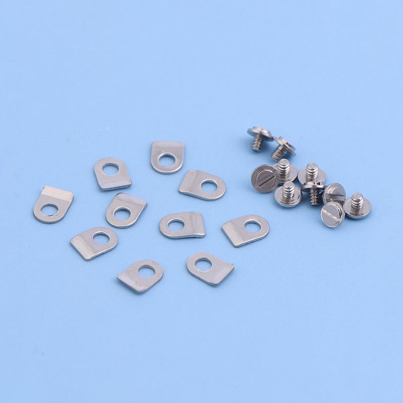 10 наборов Аксессуары для часов Фиксирующая деталь механизма Фиксирующие винты механизма Прокладка Аксессуары Для механизма часов Eta2836 2834 2824 1